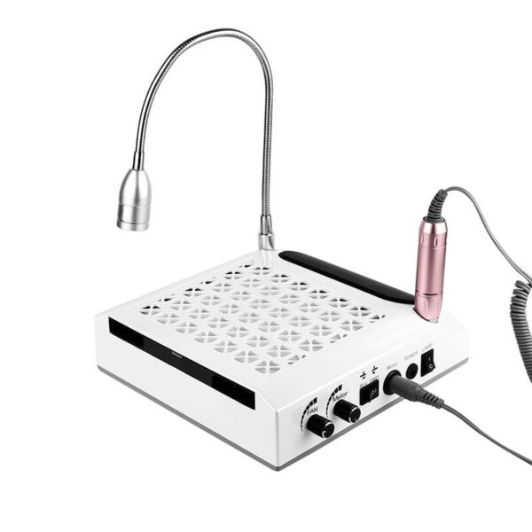 4σε1 Επαγγελματικός Τροχός - Συλλέκτης Σκόνης Με LED Φωτισμό BQ-608 - Nail machine