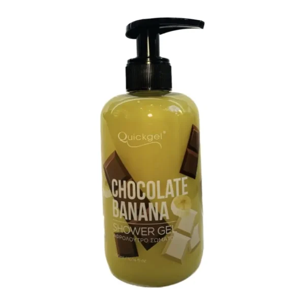 Quickgel Αφρόλουτρο σε Gel Chocolate Banana 300ml