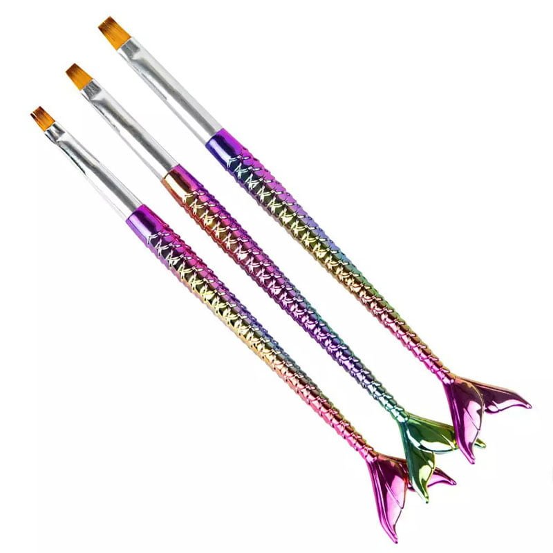 66037 Πινέλα νυχιών για gel acrygel 3 τεμάχια - Nail brush - Image 1