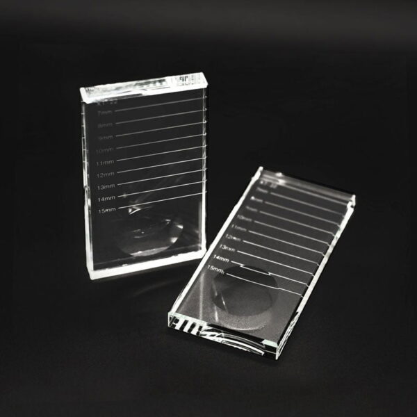 Γυάλινη Παλέτα Tοποθέτησης Βλεφαρίδων - Eyelash palette