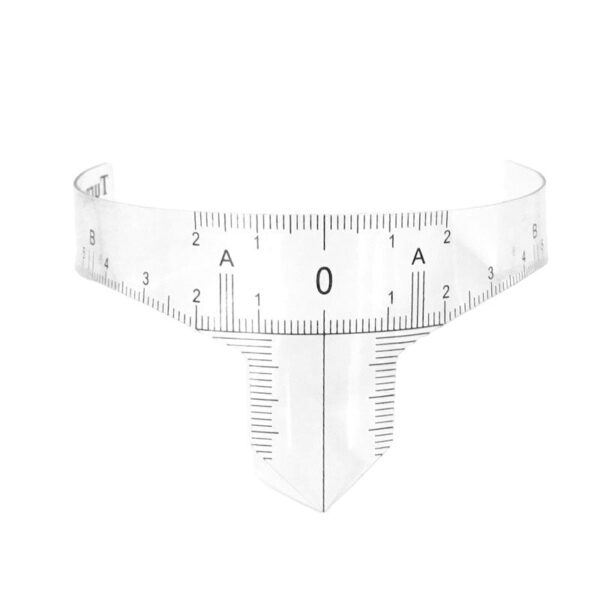 Χάρακας οδηγός φρυδιών 10τμχ - Eyebrow Measure Guide