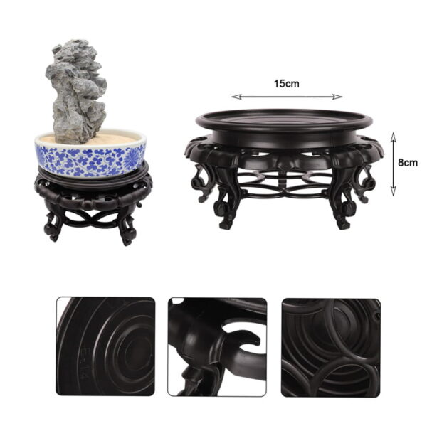 Βάση Γλάστρας Καφέ - Pot Base Vase Stand