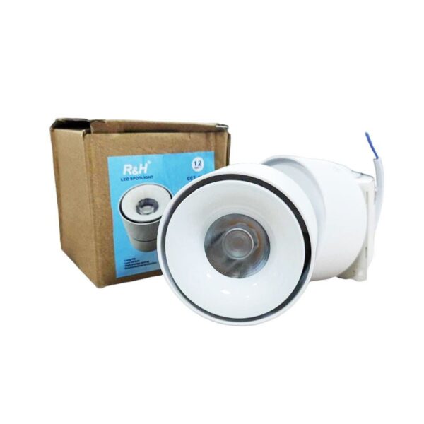 R&H LED λάμπα σποτάκι θερμός φωτισμός 12W 4000K 85-265V - LED Spot Light