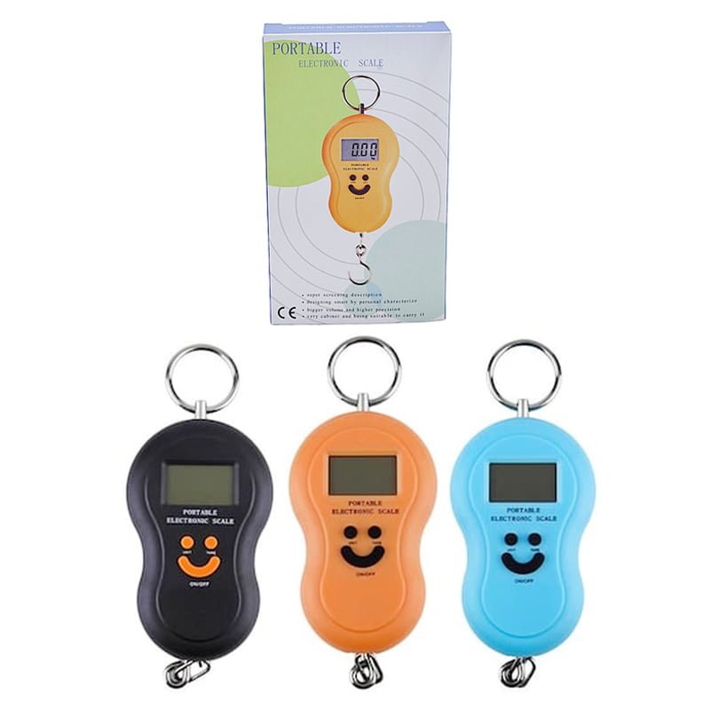 0136011 Φορητή ηλεκτρονική ζυγαριά με γάντζο στήριξης 10gr-50kg - Portable electronic scale - Image 1