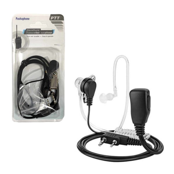 Pashaphone ακουστικό & μικρόφωνο για ασύρματο πομποδέκτη – Handheld transceiver earphone PTT