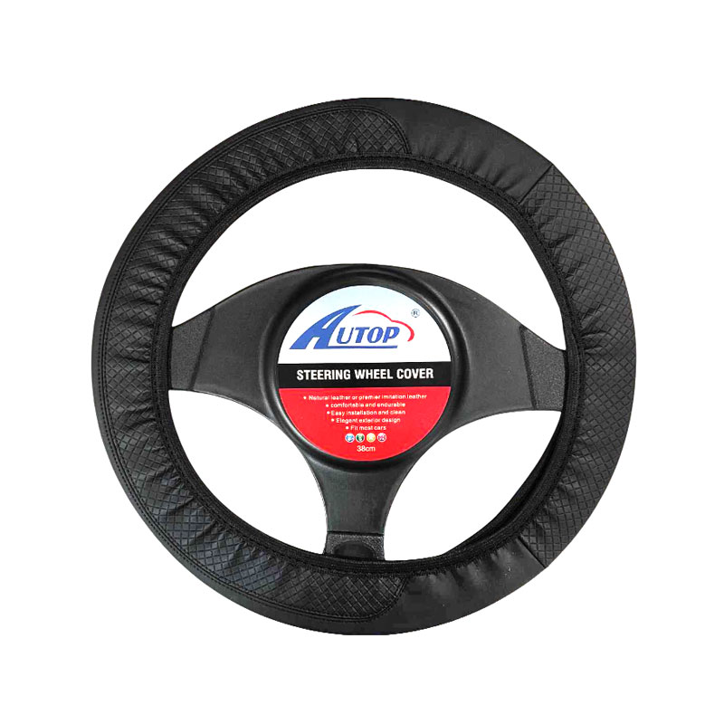 0229013 Universal Κάλυμμα Τιμονιού Αυτοκινήτου 38cm - Car Steering Wheel Cover - Image 1