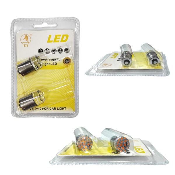 EJC Λάμπες Αυτοκινήτου L18N 1156 9LED 12V 2τμχ – Car LED light
