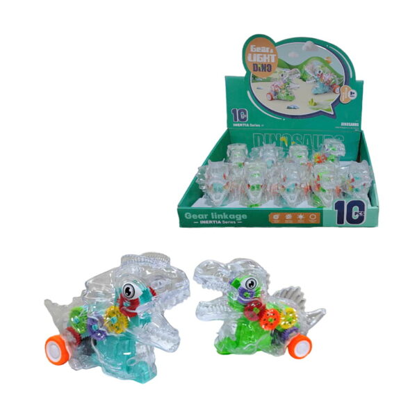 Παιχνίδι Δεινόσαυροι με Μπαταρίες - Dinosaurs Gear & Light