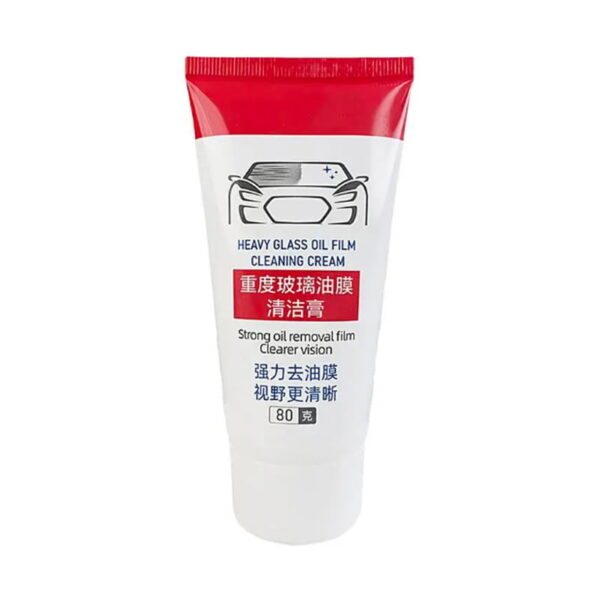 Καθαριστική Κρέμα Τζαμιού Αυτοκινήτου Παρμπρίζ Ειδικό Κατά των Λαδιών 80gr - Heavy Glass Oil Film Cleaning Cream