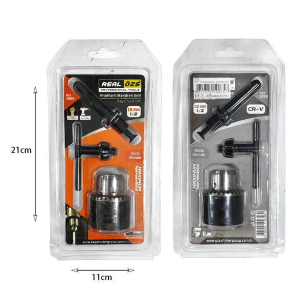 Τσοκ με κλειδί 13mm 1/2 - Real OZS Key chuck set 1955