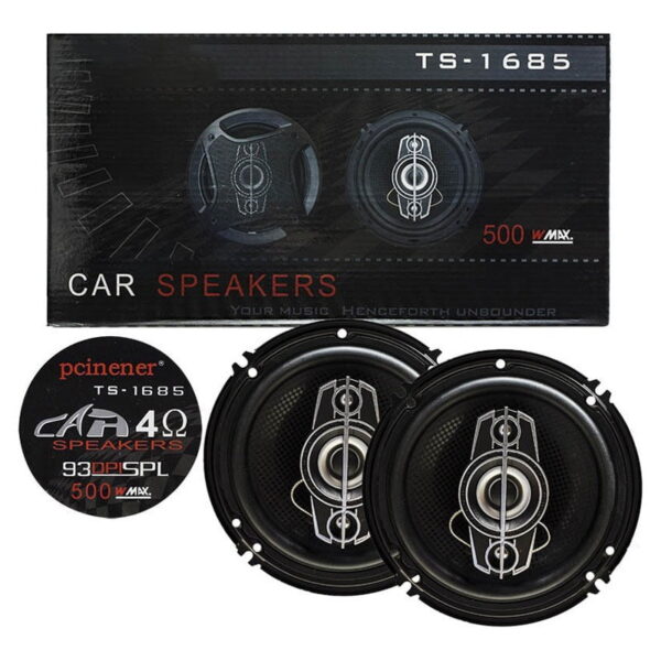 Mingyuan Σετ Ηχεία Αυτοκινήτου TS-1685 16cm με 500Wmax - Car speakers amplifier