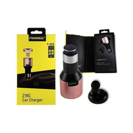 Fineblue φορτιστής αυτοκινήτου F-458 - Fineblue 2 in 1 car charger