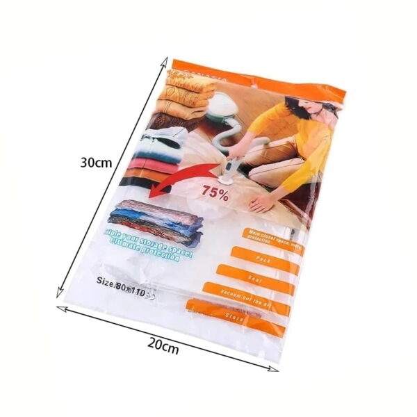 Σακούλα αποθήκευσης ρούχων Vac Bag 80x110cm - Vacuum storage bag