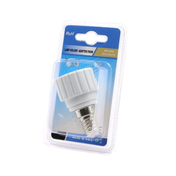R&H μετατροπέας λάμπας - ντουί Ρεύματος RH1092 E14-GU10 - Lamp holder adapter