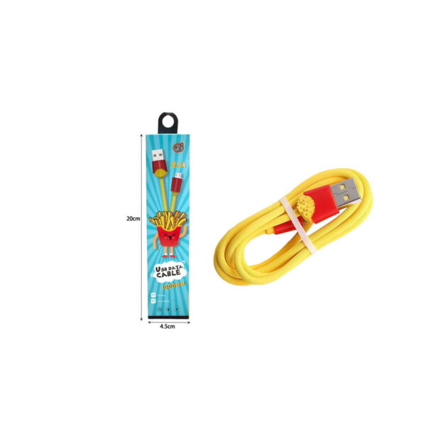 Καλώδιο Δεδομένων Φόρτισης 2.1A 1000MM - USB Data cable 2.1A 1000MM