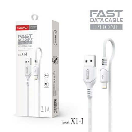 Tranyoo Καλώδιο Δεδομένων Γρήγορης Φόρτισης Android 2.1A 1m X1-V Anti-Break/Pull - Fast data cable Android