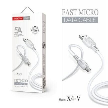 Tranyoo Καλώδιο Γρήγορης Φόρτισης 1.5m 5A 18W X4-V Micro - Micro Fast data cable