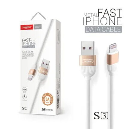 Tranyoo Καλώδιο δεδομένων lighting IOS 5A 1.2m S3-I - Fast charger lighting cable