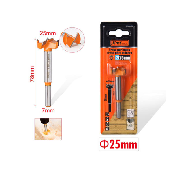 KMT Τρυπάνι μεντεσέ ∅25mm - Hinge drill