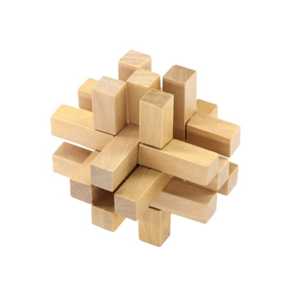 Ξύλινο 3D παζλ - Wooden 3D puzzle