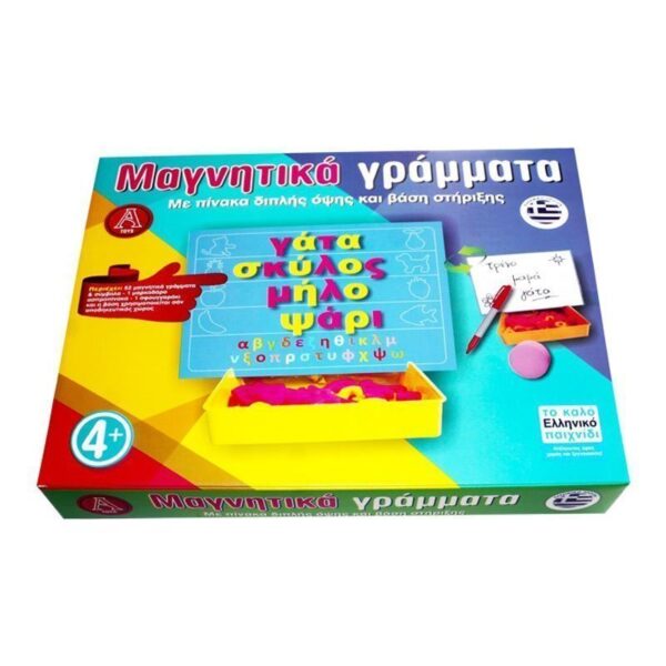 Μαγνητικά γράμματα 4+ ΝΟ.0600 - Board game