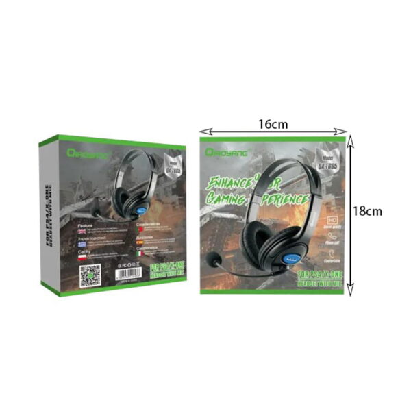 Qiaoyang Ενσύρματα gaming Ακουστικά QA-T665 - Qiaoyang gaming headset with microphone QA-T665