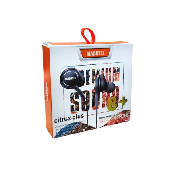 Madatel ενσύρματα ακουστικά 8+ - Music earphones