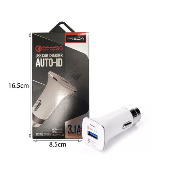 Φορτιστής Αυτοκινήτου με USB 3.1A CC-305 - Car charger 3.1A CC-305