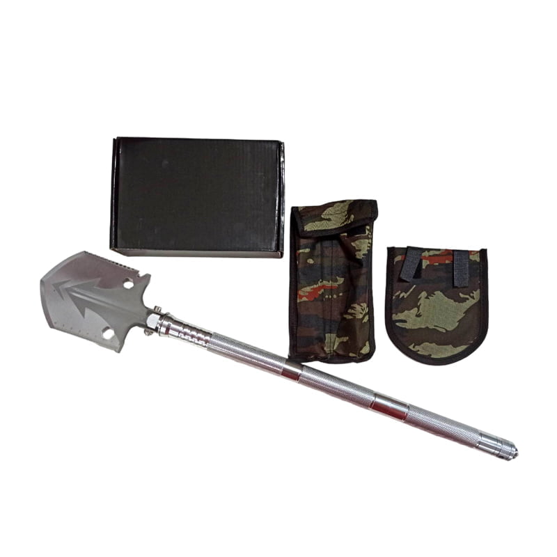 78002 Πτυσσόμενο μεταλλικό φτυάρι πολυεργαλείο - Folding metal shovel - Image 1