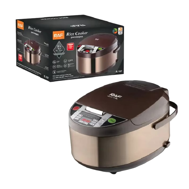 97008 RAF Βραστήρας Ρυζιού 700W 5L R.167 - Rice Cooker - Image 1