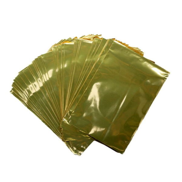 Φάκελος αλληλογραφίας χρυσός 50τεμ. 7x10.5cm