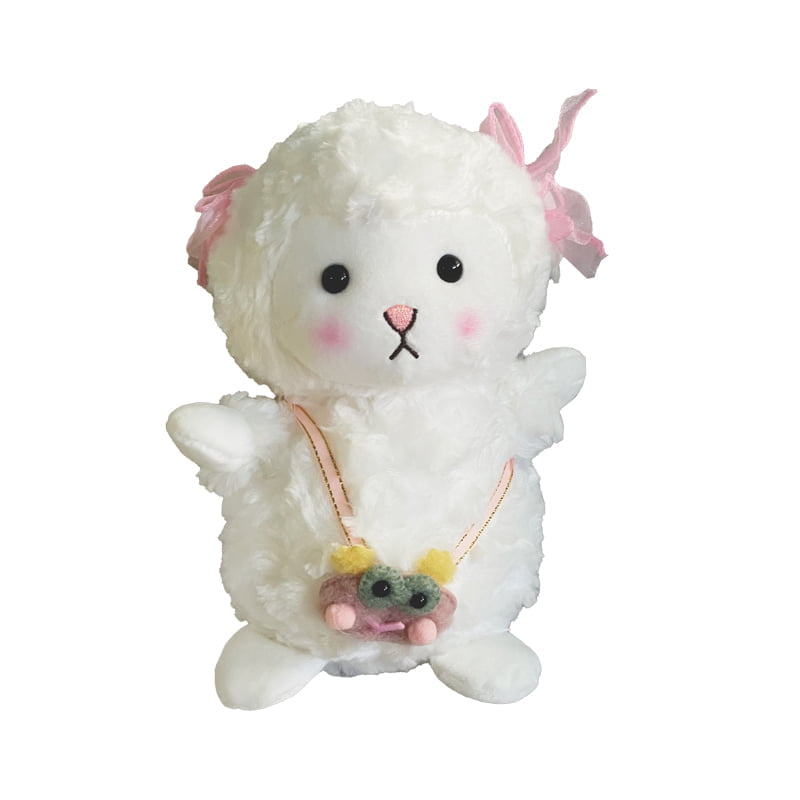 IMG_8325 Λούτρινο προβατάκι - Stuffed sheep - Image 1