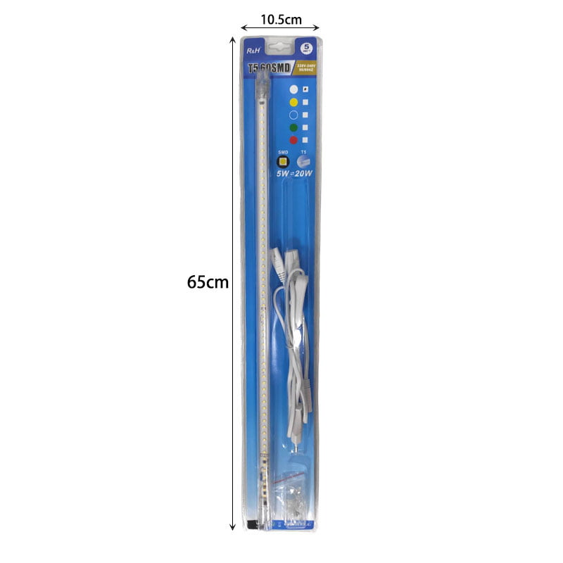 Z698233 R&H Φωτιστικό Πάγκου Κουζίνας LED 5W Ψυχρό Λευκό με Διακόπτη 58εκ. - LED Mirror Lights T5 60SMD - Image 1