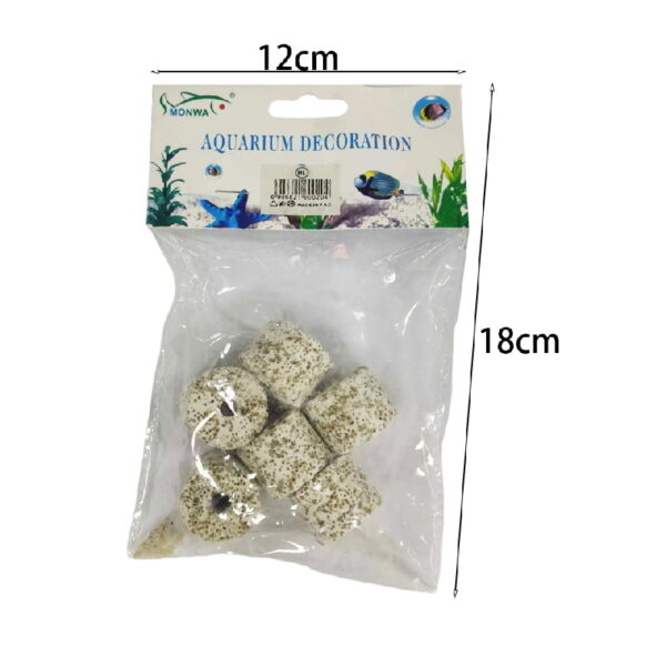 Δικοσμητικές πέτρες ενυδρίου 6τμχ - Aquarium decorative stones 6pcs