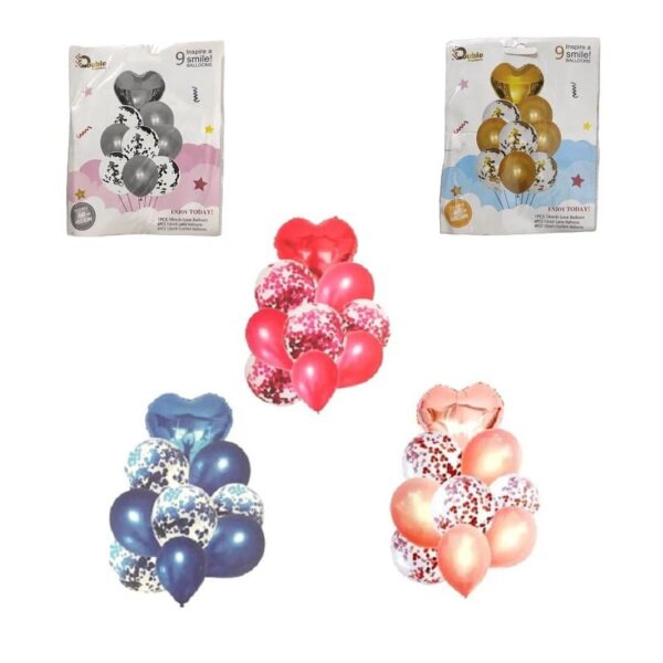 Double happiness μπαλόνια 9τμχ - Inspire a smile balloons 9pcs
