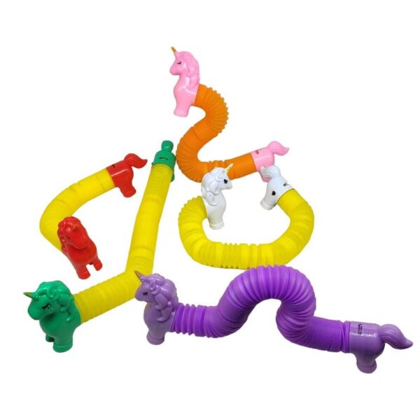 Παιχνίδι σωλήνας μονόκερος με φως - Pop Tube