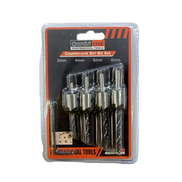 Uruisi star Αρίδα τρυπανιού - Countersink drill bit set