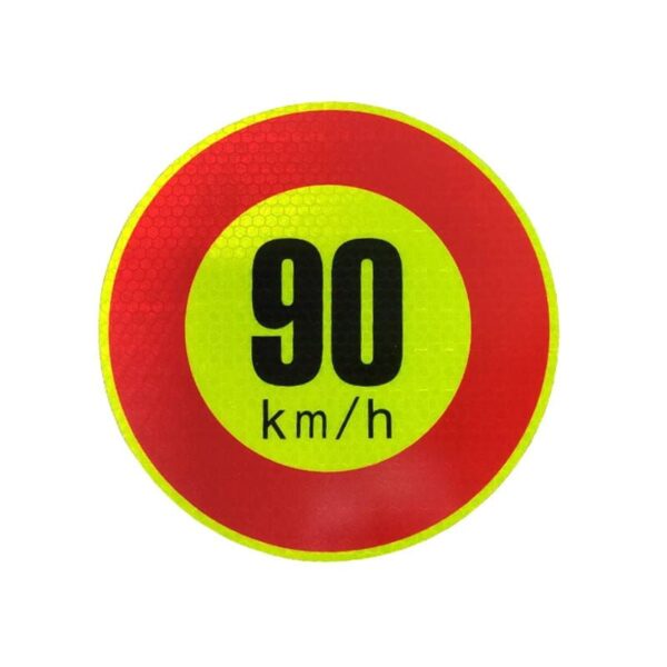 Αυτοκόλλητο Όριο Ταχύτητας 90 km/h - Sticker limit