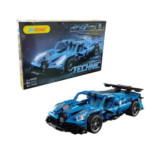 Andowl Αυτοκίνητο από Τουβλάκια για Συναρμολόγηση 521+ τεμαχίων Q-JM802 - Building Blocks Technic Bucattl