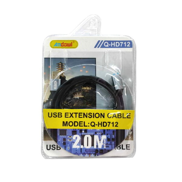 Andowl Καλώδιο επέκτασης USB 2m Q-HD1712 - USB Extension cable