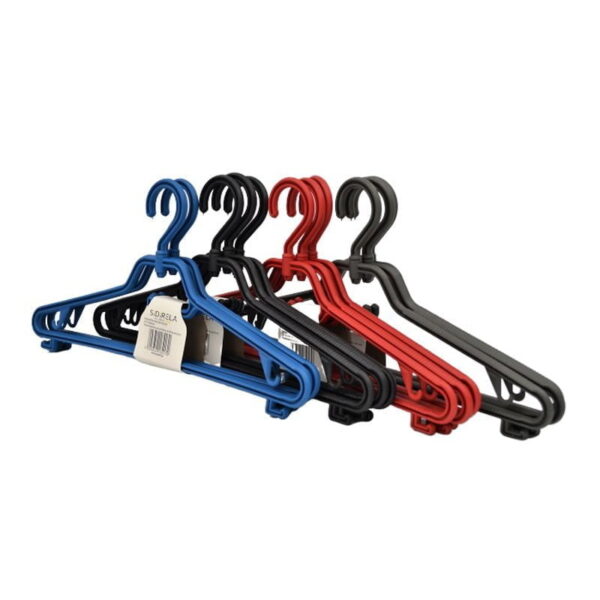 Κρεμάστρα πλαστική "Στέλλα" 3τμχ - Plastic hanger 3pcs