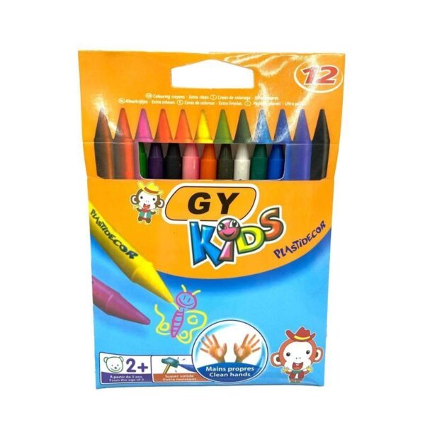 Κηρομπογιές 12τμχ - Wax crayons 12pcs