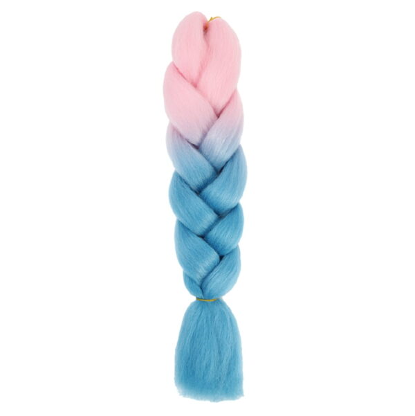 Yuan yao Μαλλιά για Ράστα ombre ροζ/γαλάζιο BY60 - Rasta hair