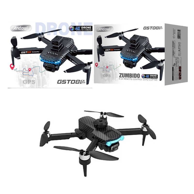 075684-1 Andowl Επαγγελματικό Drone Λήψης & Εγγραφής 4Κ HD GST08 - Drone HD Camera - Image 1