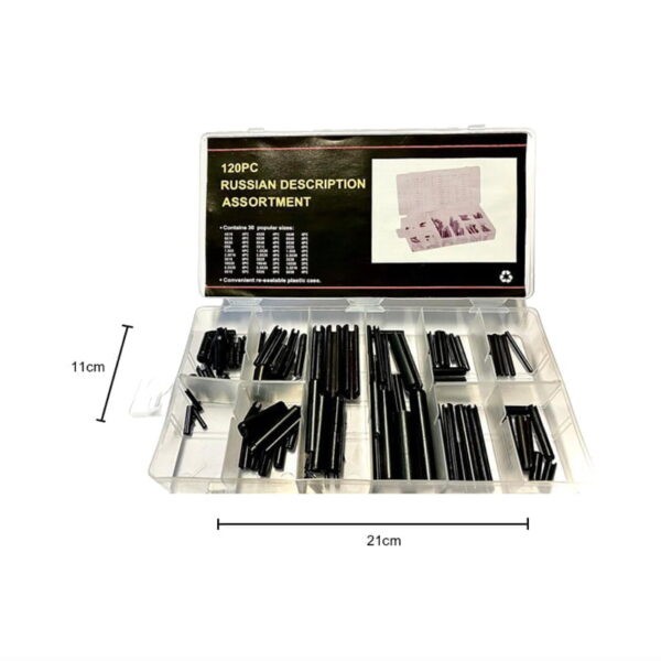 Σετ ελατήρια καρφίτσες 120τμχ - Russian Description Assortment