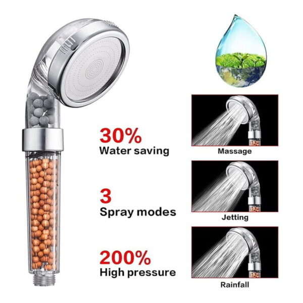 Τηλέφωνο ντους με φίλτρο αναζωογόνησης - Spa energy shower head