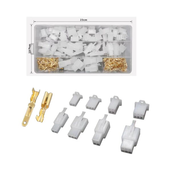 Rchang Σετ πλαστικές φίσες αρσενικό-θηλυκό 380τμχ W12059 - Male and female spring plastic 380pcs