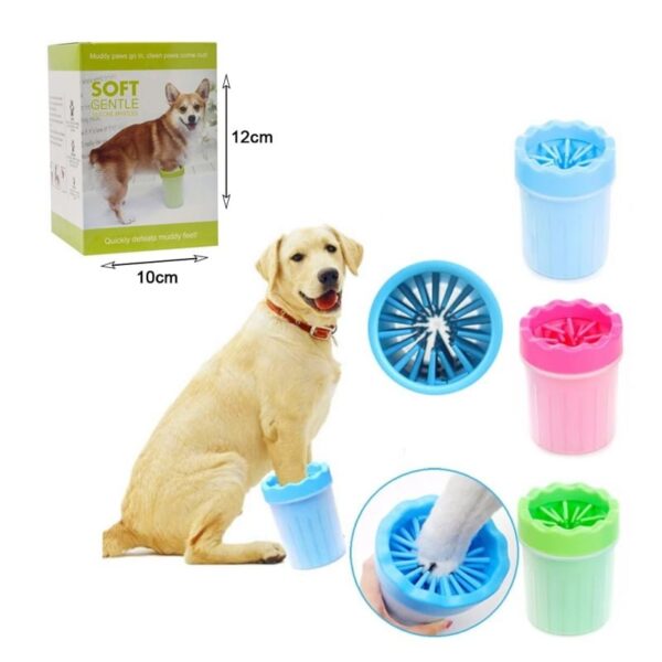 Δοχείο Σιλικόνης Καθαρισμού Ποδιών Για Σκύλους 11cm - Soft Gentle Silicone