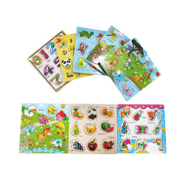 067123-5 Ξύλινο Παιδικό Puzzle - Wooden Children's Puzzle - Image 1