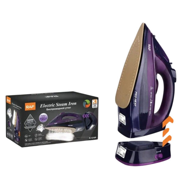 RAF Ηλεκτρικό Σίδερο Ατμού 2400W R.1210P - Electric Steam Iron